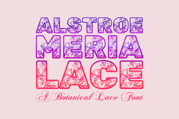 Alstroemeria Lace: A Decorative Typeface for Elegant Web Design