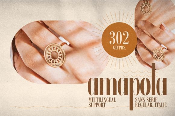 Amapola: The Elegant Sans Serif Font for Editorial Layouts