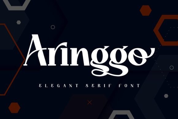 Aringgo: The Elegant Serif Font for Luxury Craft Brands