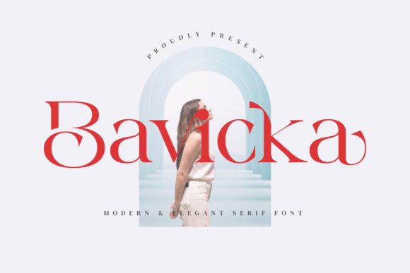 Bavicka: The Elegant Serif Font for Polished Brand Identity