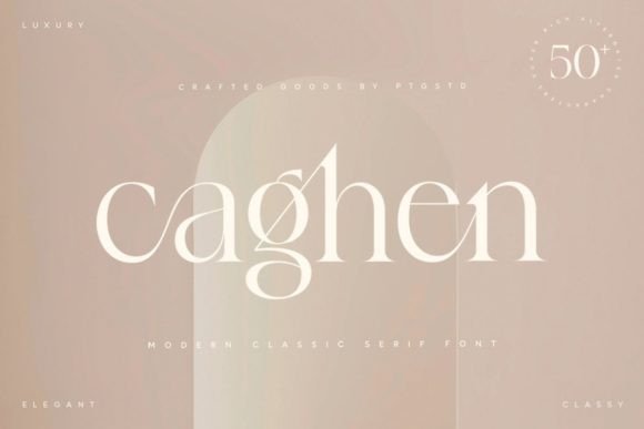 Caghen Typeface Review: Elevating Brand Identity with Elegant Serif Design