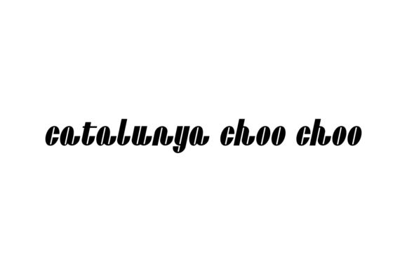 Catalunya Choo Choo: The Elegant Serif for Handmade Branding