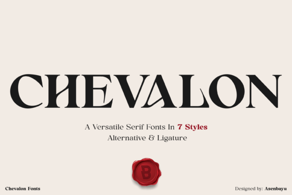 Chevalon: The Serif Font for Elegant Editorial Design