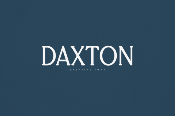 Daxton: An Elegant Serif Typeface for Modern Web Design