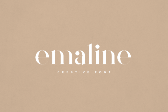 Emaline: The Elegant Serif Typeface for Handmade Branding