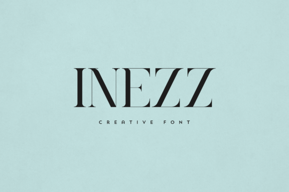 Inezz: The Elegant Serif Font for Handmade Branding