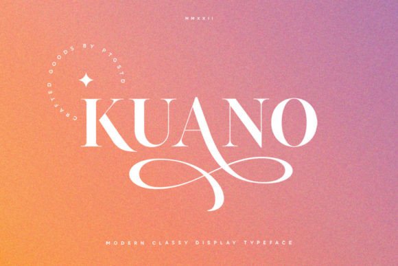 Kuano: The Elegant Serif Font for Handmade Product Labels