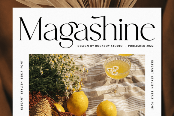 Magashine: The Elegant Serif Font That Transformed My Brand