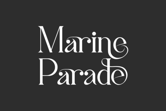 Marine Parade: A Refined Serif for Editorial Design