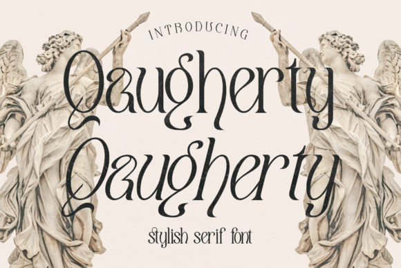 Qaugherty: The Serif Font for Elegant Digital Branding