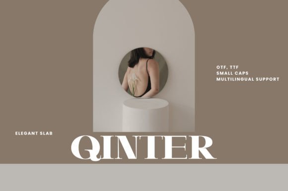 Qinter: The Elegant Slab Serif Font for Polished Branding