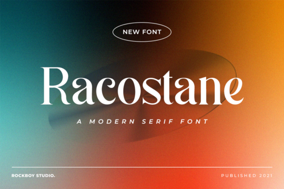 Racostane: The Elegant Serif Typeface for Handmade Brands