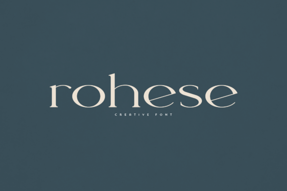 Rohese: The Premium Serif Typeface for Scroll-Stopping Brand Content