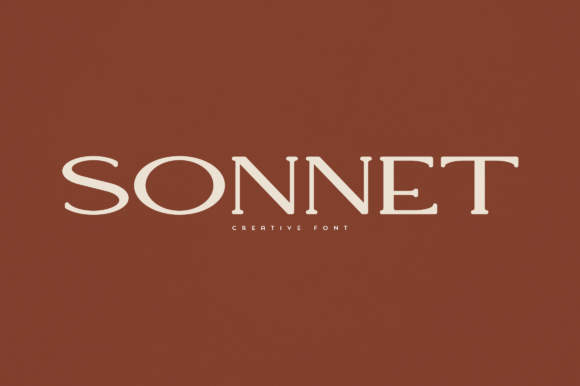Sonnet Typeface: A Premium Serif for Elegant Web Design