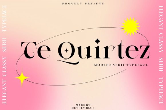 Te Quirtez: The Elegant Serif Font for Editorial Excellence