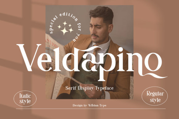 Veldapino: The Serif Font That Elevates Small Business Branding